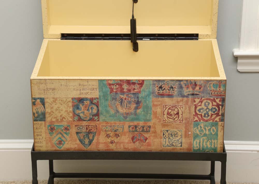 Decorative Chest on Stand