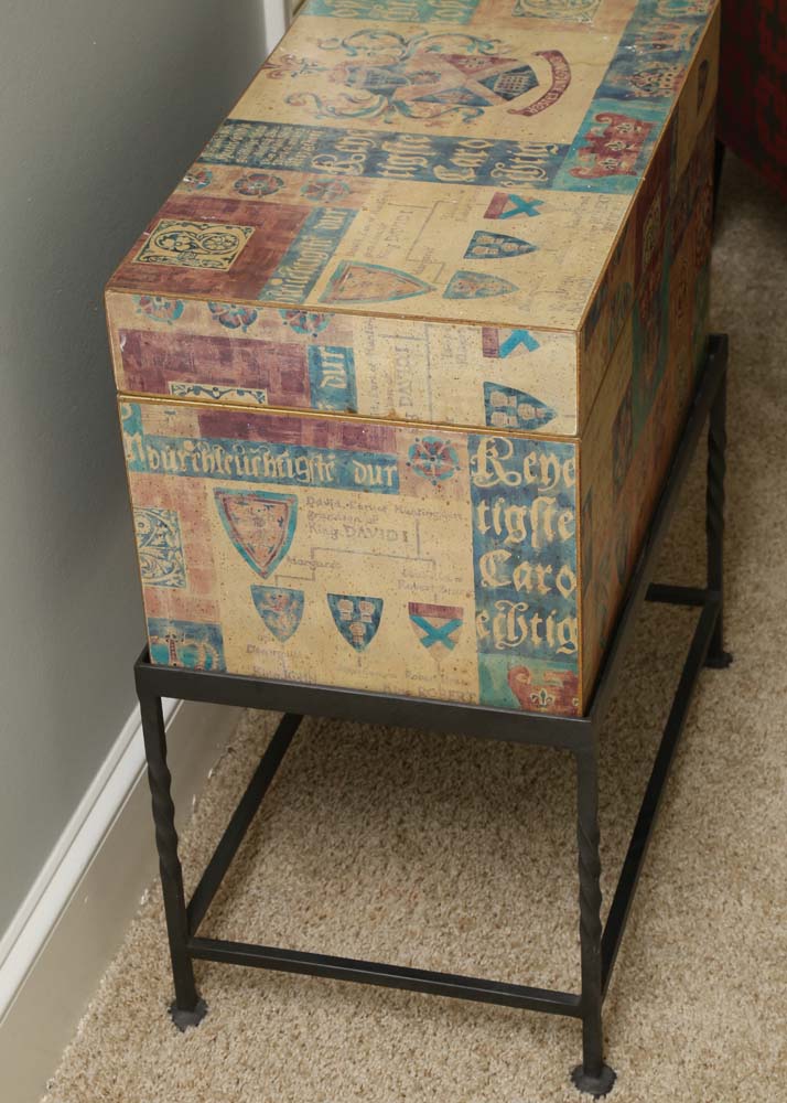 Decorative Chest on Stand