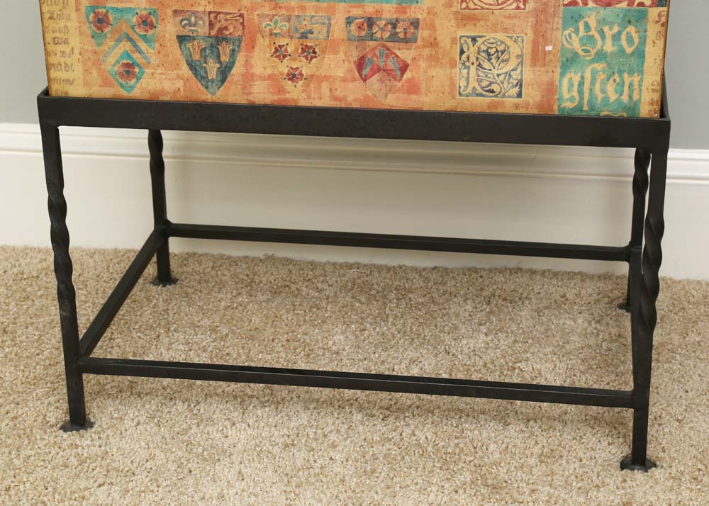 Decorative Chest on Stand