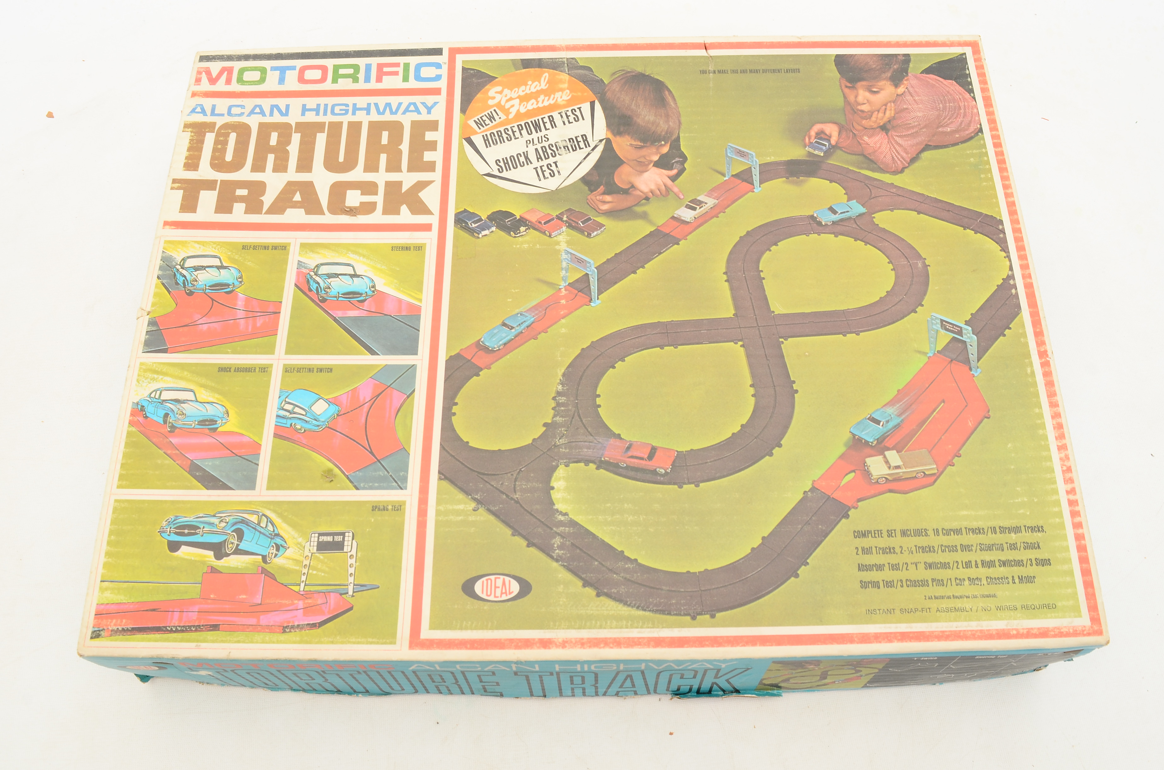 Vintage "Motorific" Slot Car Track