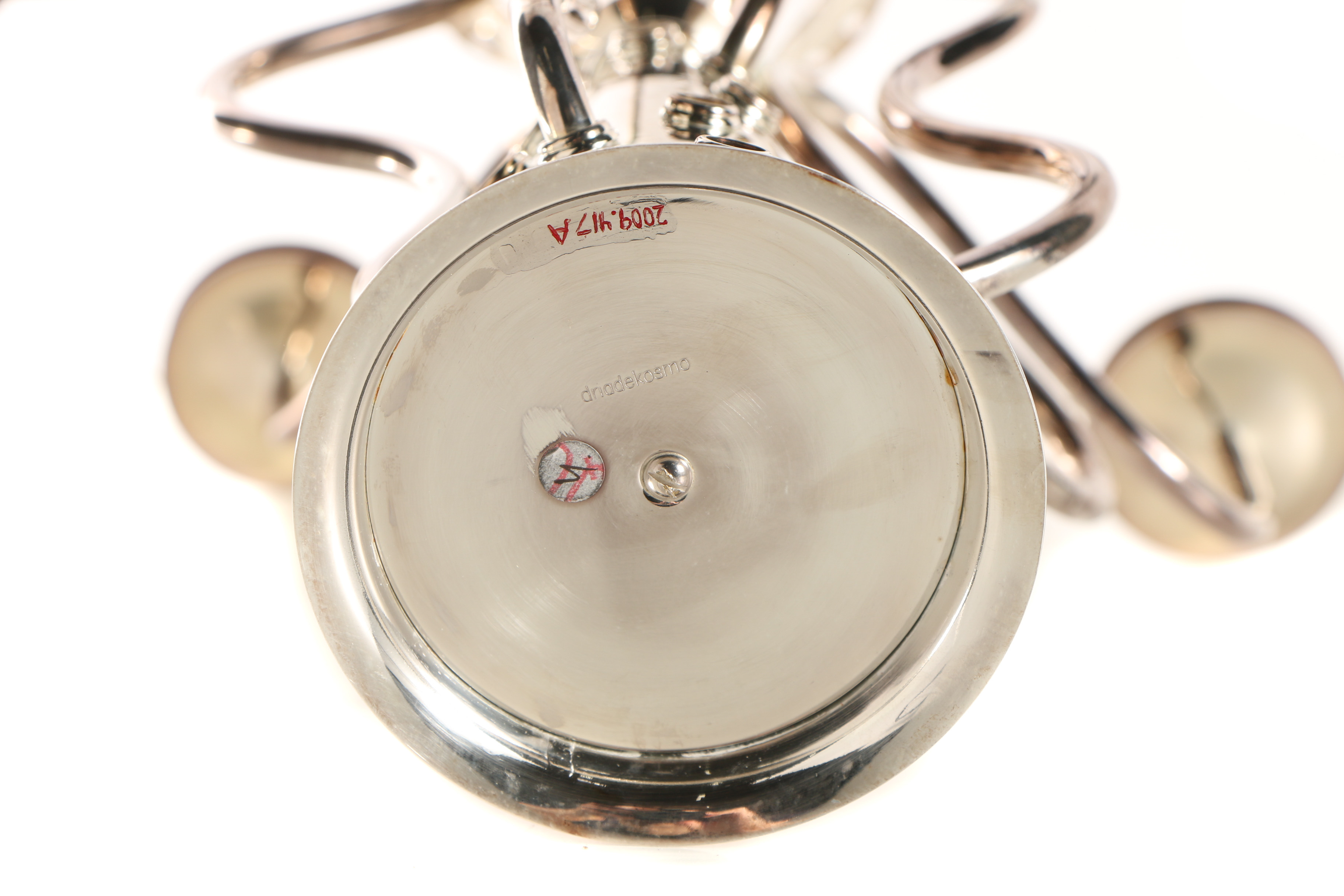 Borek Sipek "Simon" Silver Plate Candelabra