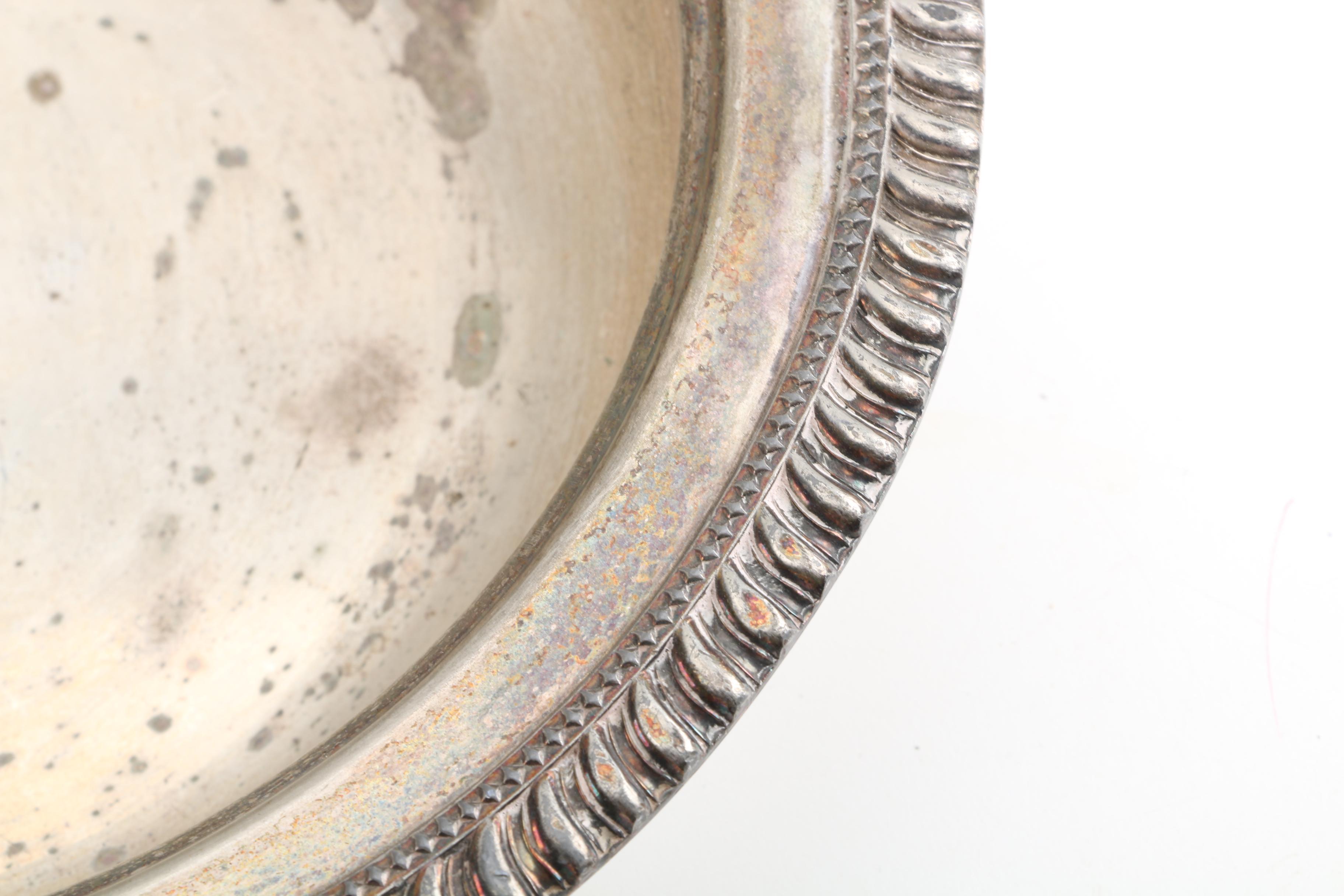 Hukin & Heath Chafing Dish Stand and Other Silver Plate Serveware