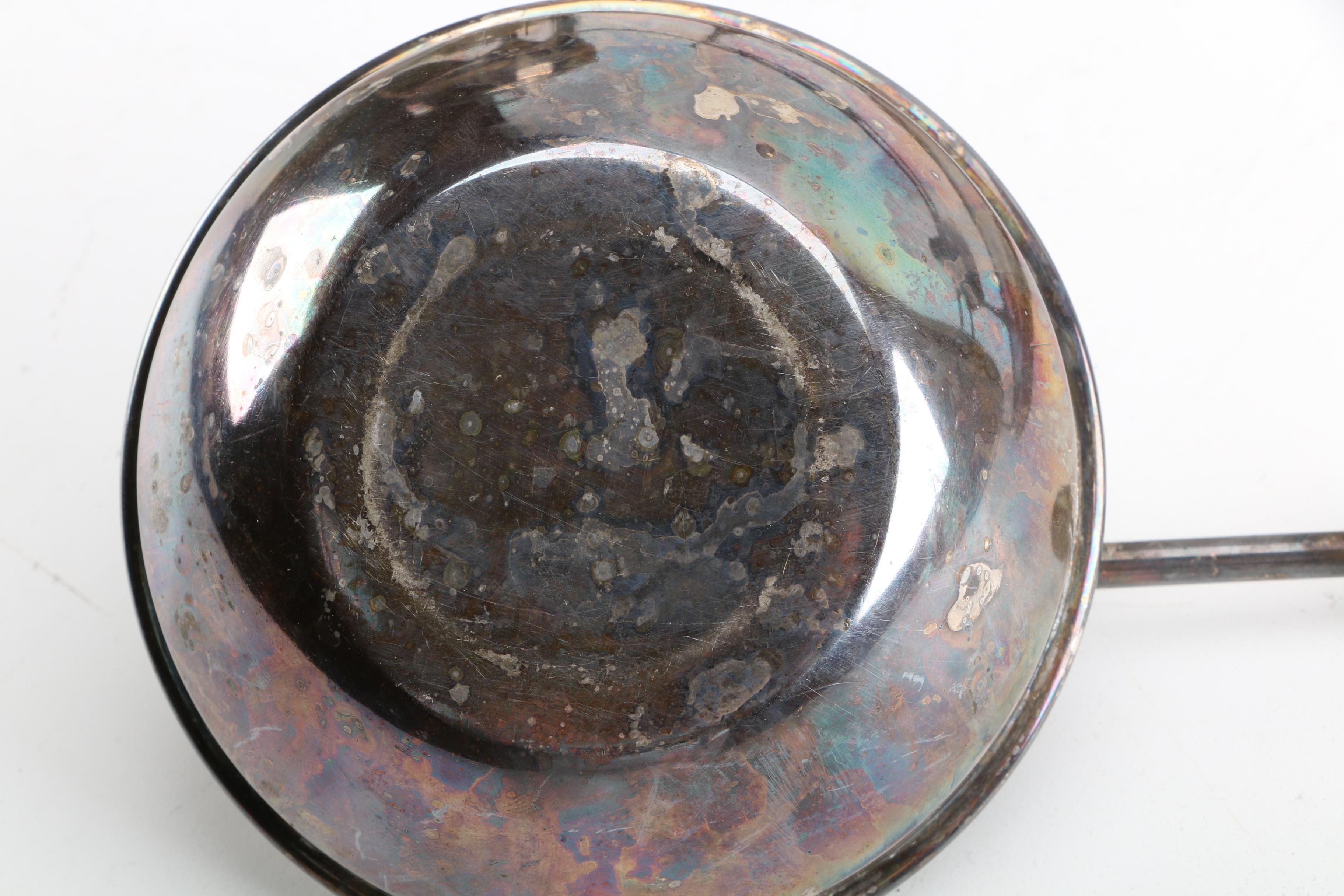 Hukin & Heath Chafing Dish Stand and Other Silver Plate Serveware