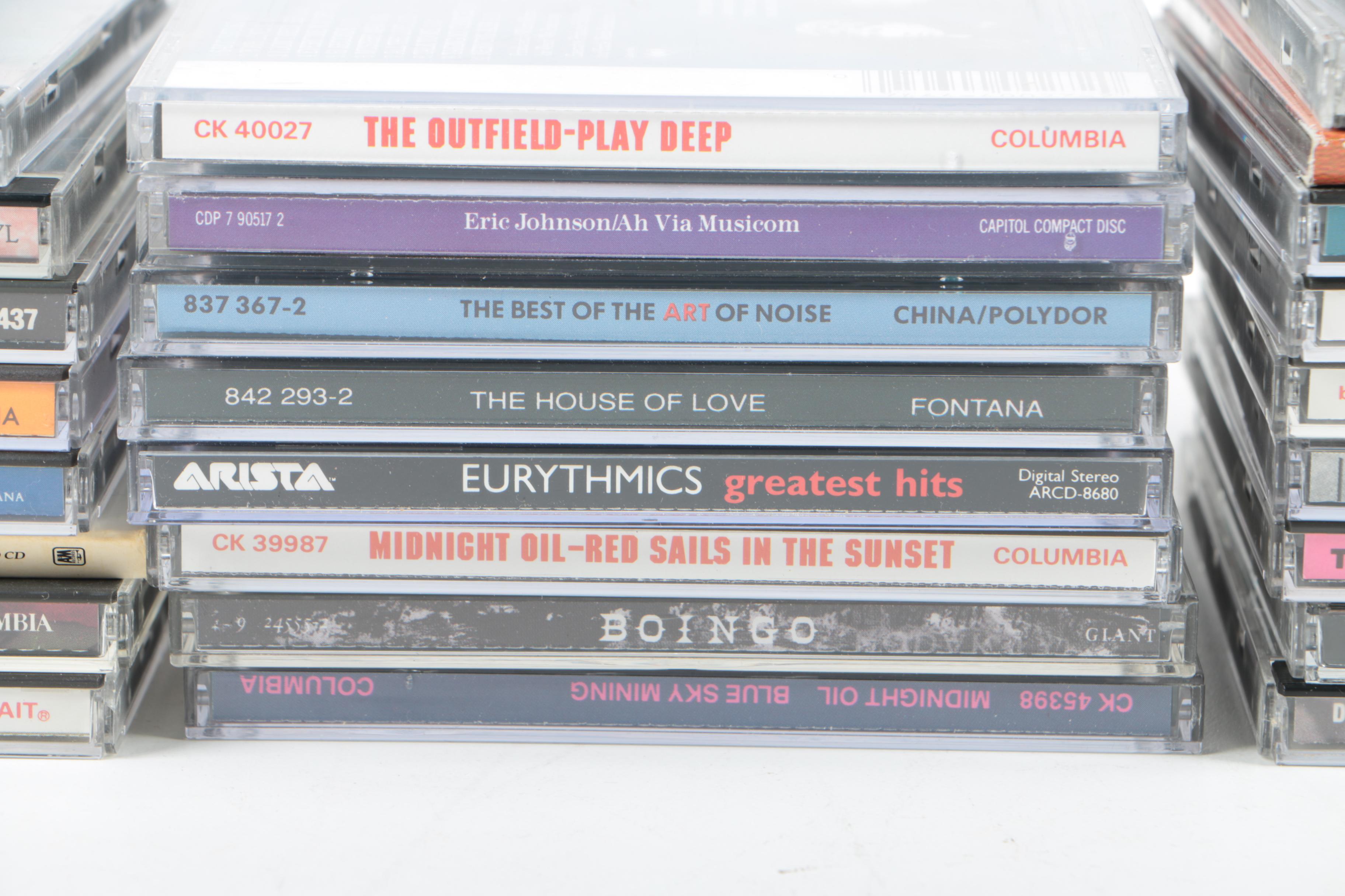 1980s CDs Including Midnight Oil, Tears For Fears, Flock of Seagulls and More
