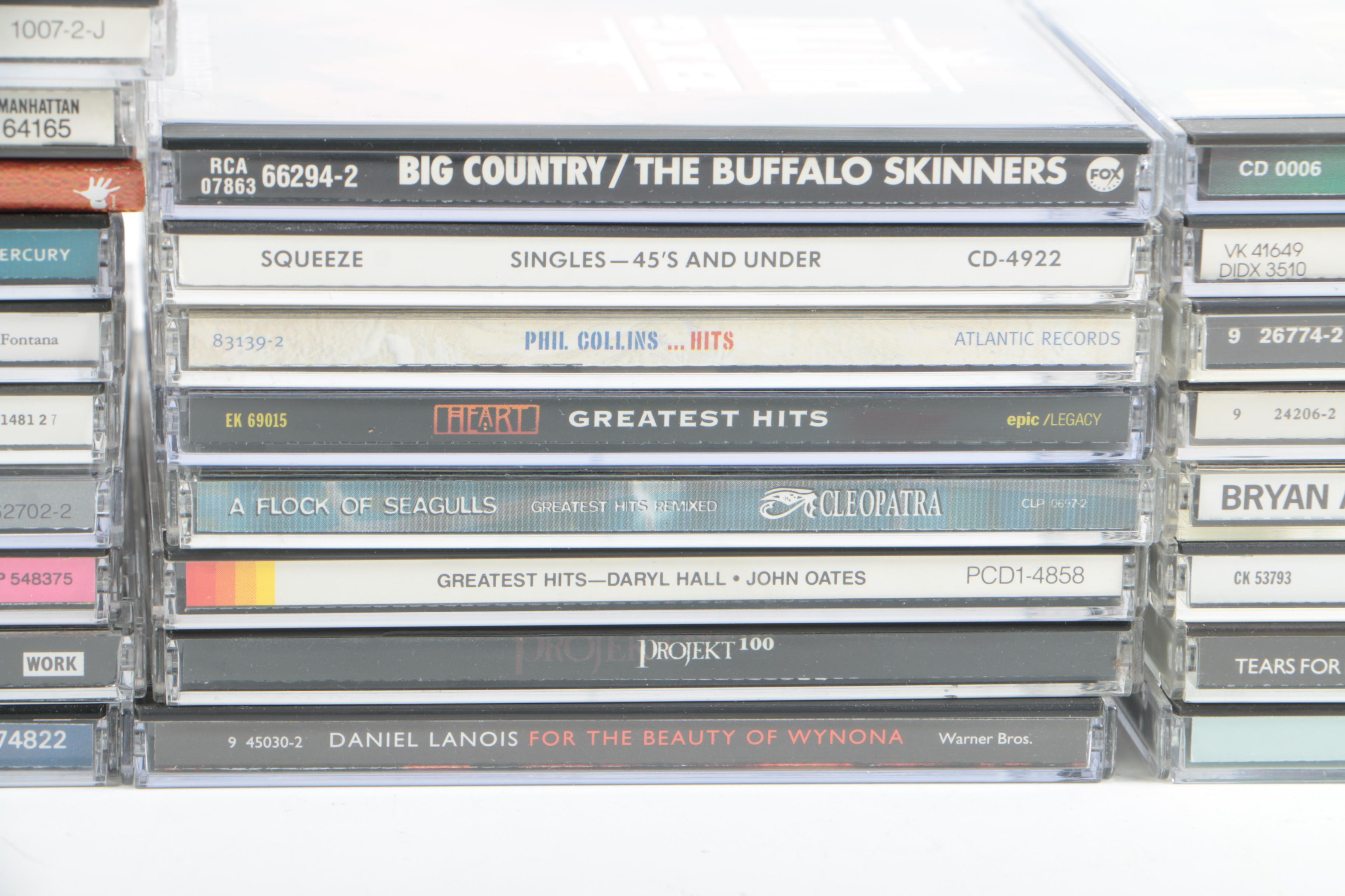 1980s CDs Including Midnight Oil, Tears For Fears, Flock of Seagulls and More