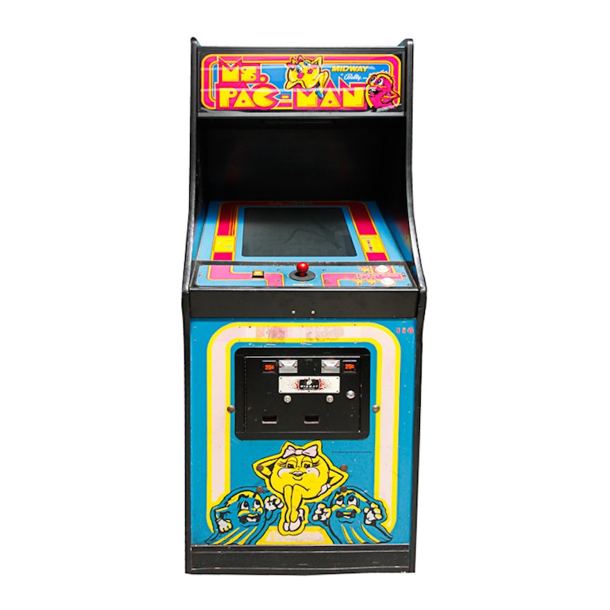 "Ms. Pac-Man" Arcade Cabinet