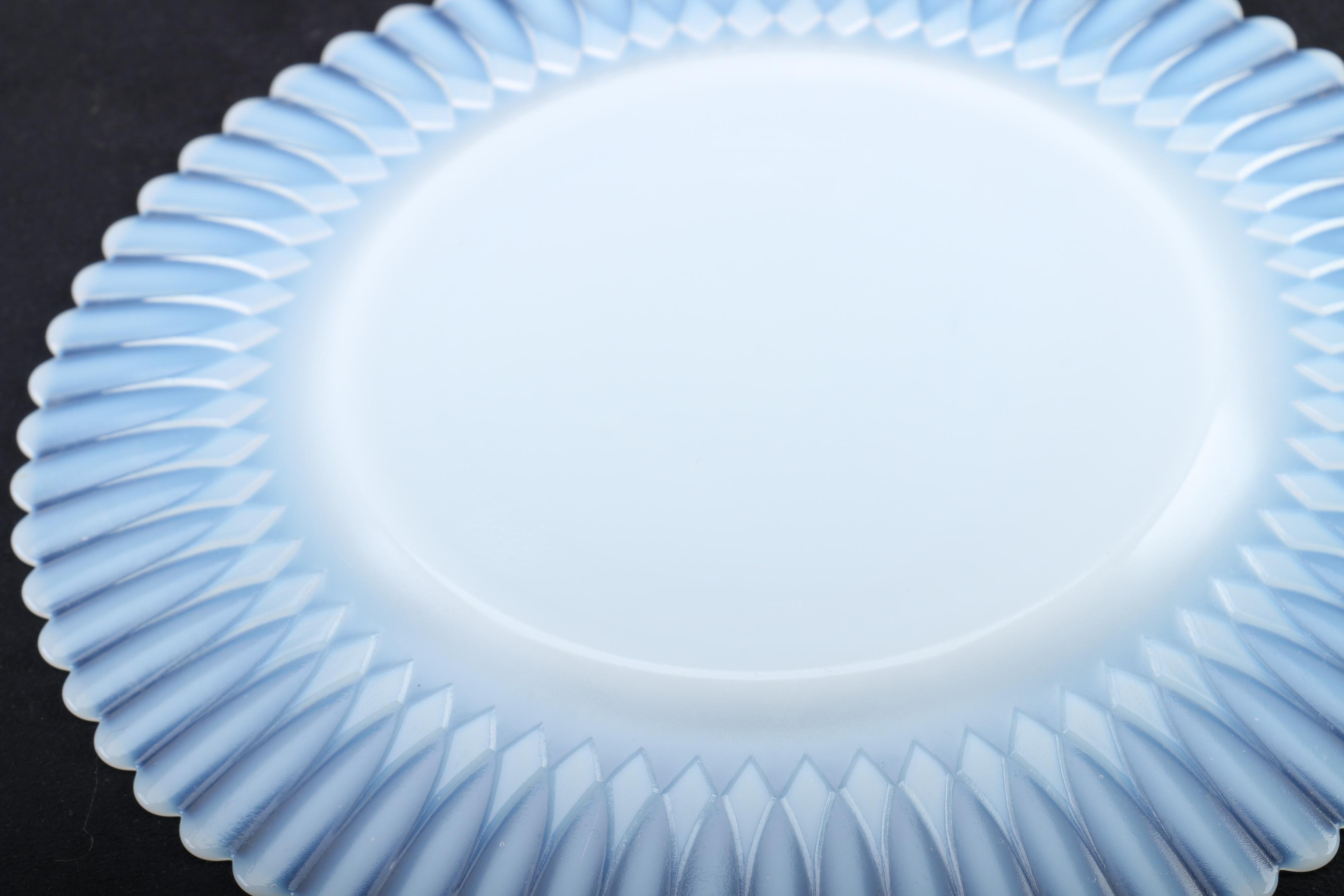 Macbeth-Evans "American Sweetheart Monax White" Opalescent Glass Tableware