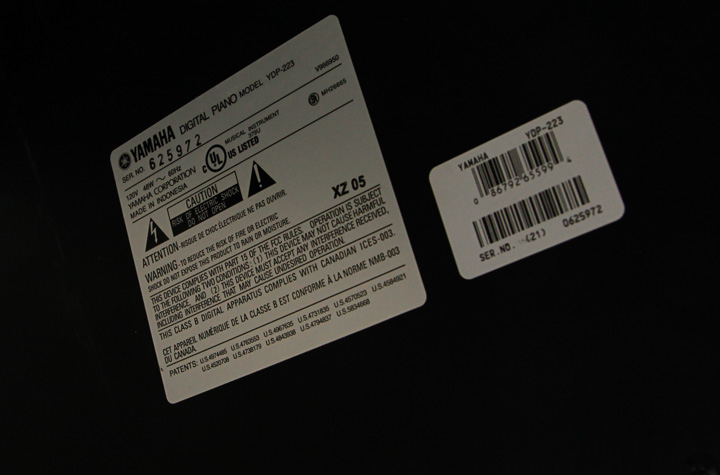 Yamaha Arius YDP-223 Digital Piano