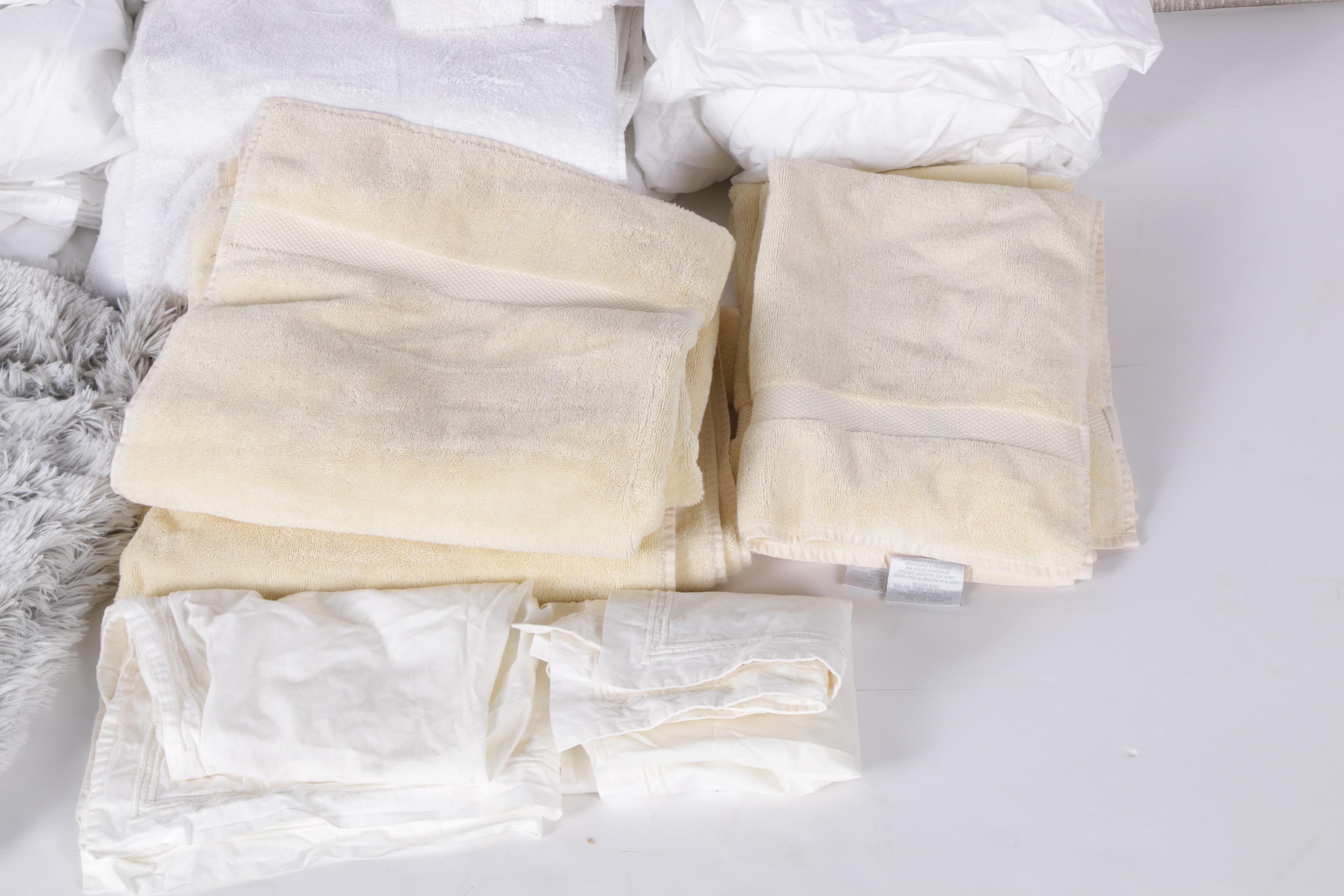 Bath Linens Featuring Ralph Lauren and Restoration Hardware