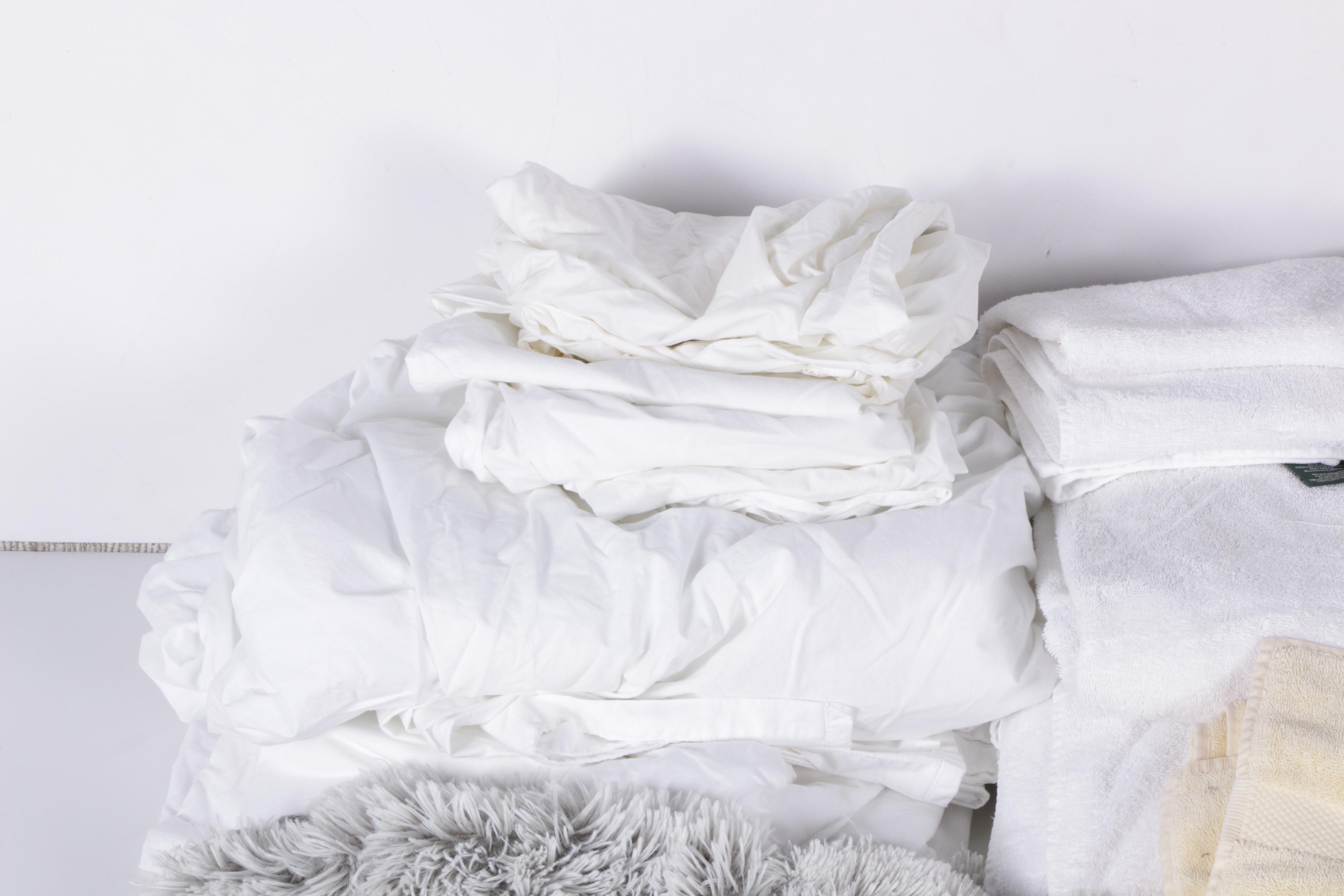 Bath Linens Featuring Ralph Lauren and Restoration Hardware