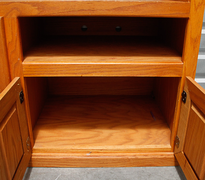 Oak Entertainment Center