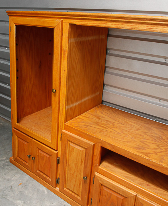 Oak Entertainment Center