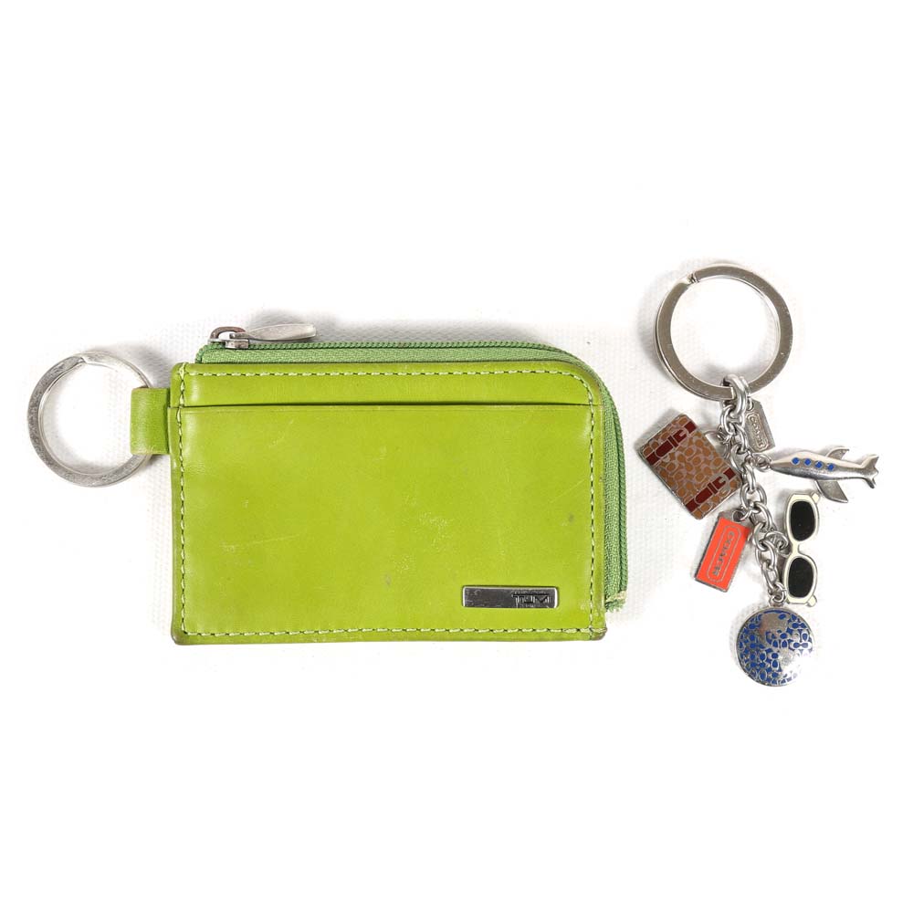Coach and Tumi Key Chains