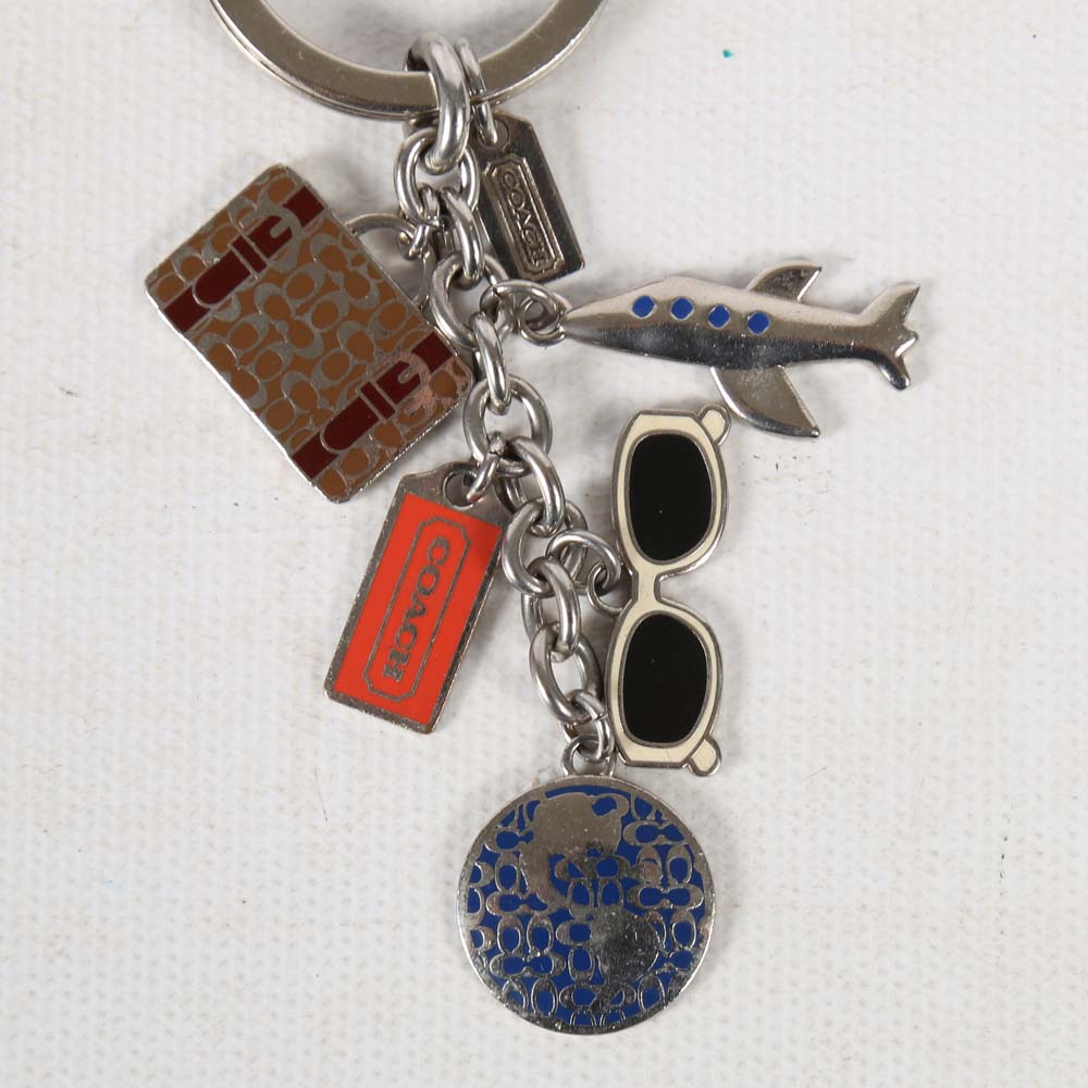 Coach and Tumi Key Chains
