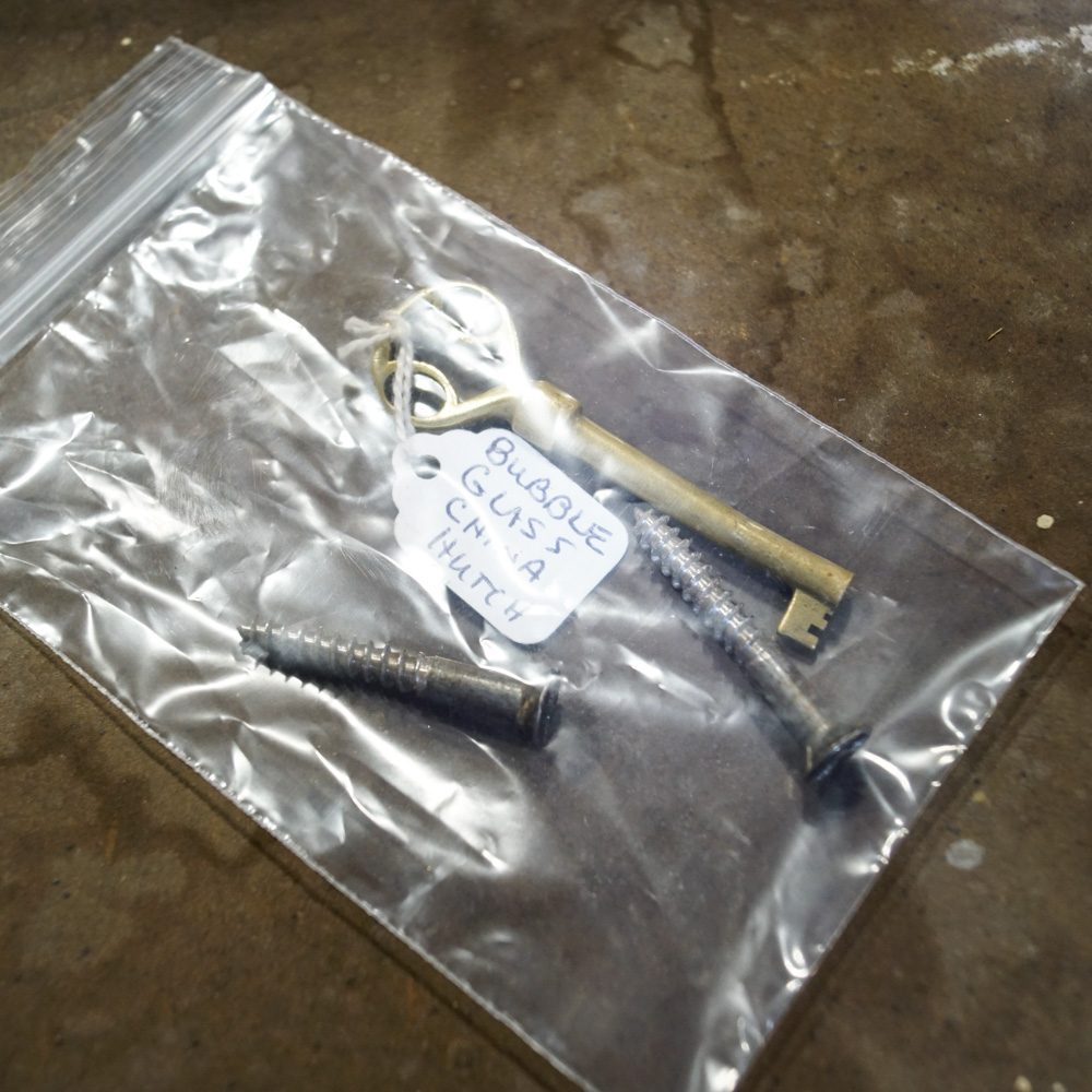 Vintage Hepplewhite Style Mahogany Breakfront with Secretary Desk