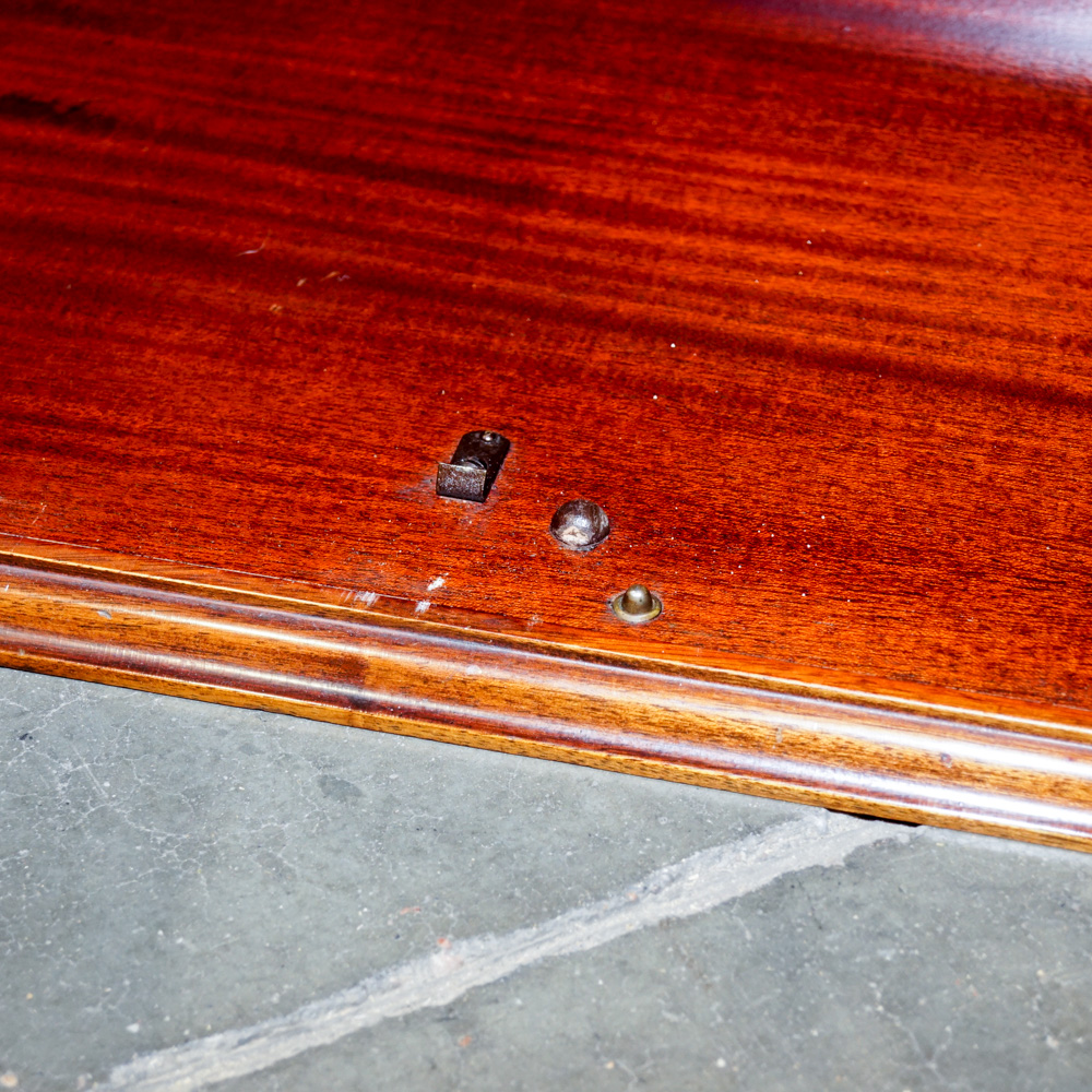 Vintage Hepplewhite Style Mahogany Breakfront with Secretary Desk