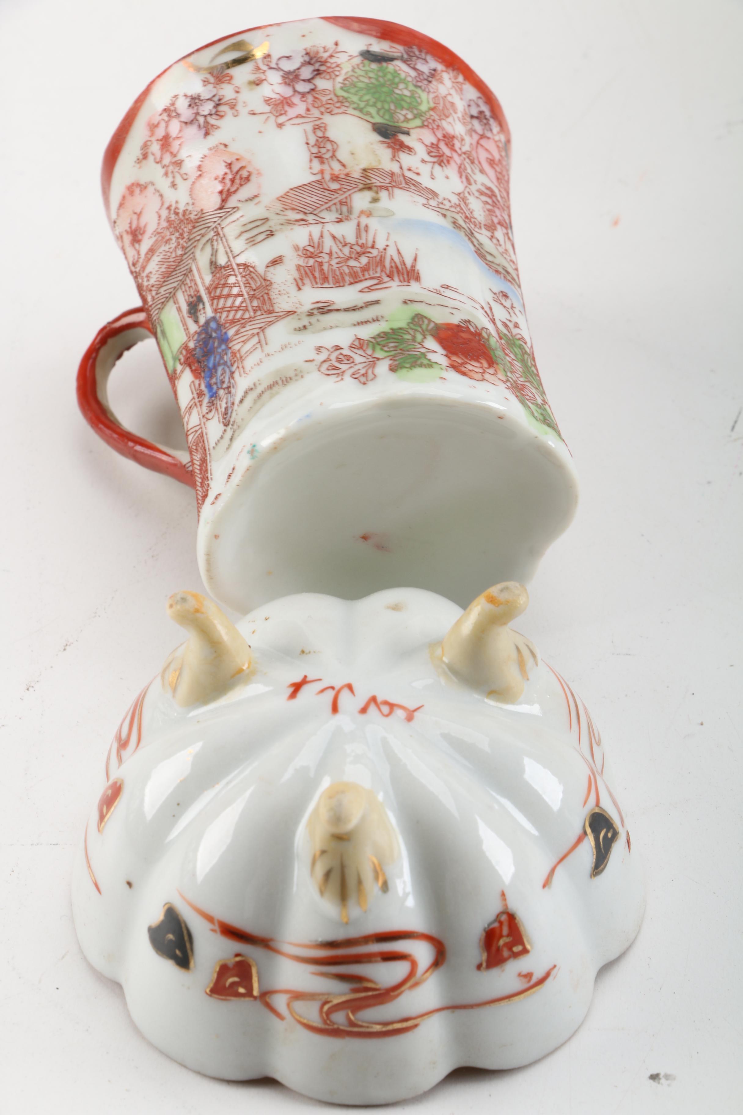 Vintage Japanese "Geisha Girl" Tableware