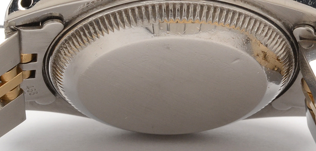 Rolex Datejust 18K Gold and Steel Factory Diamond Automatic Watch