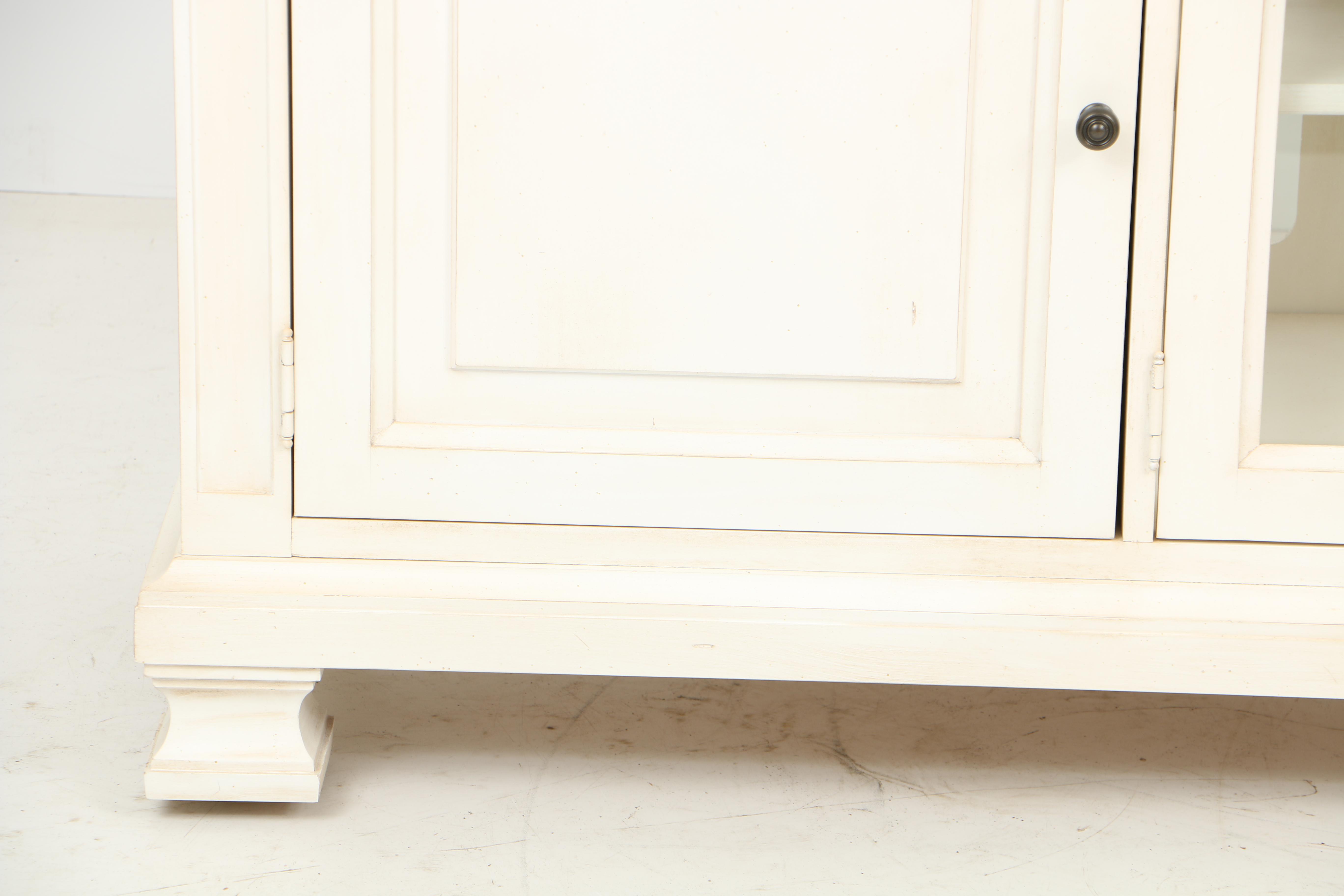 Ethan Allen "Alex" Media Buffet with Glass Door