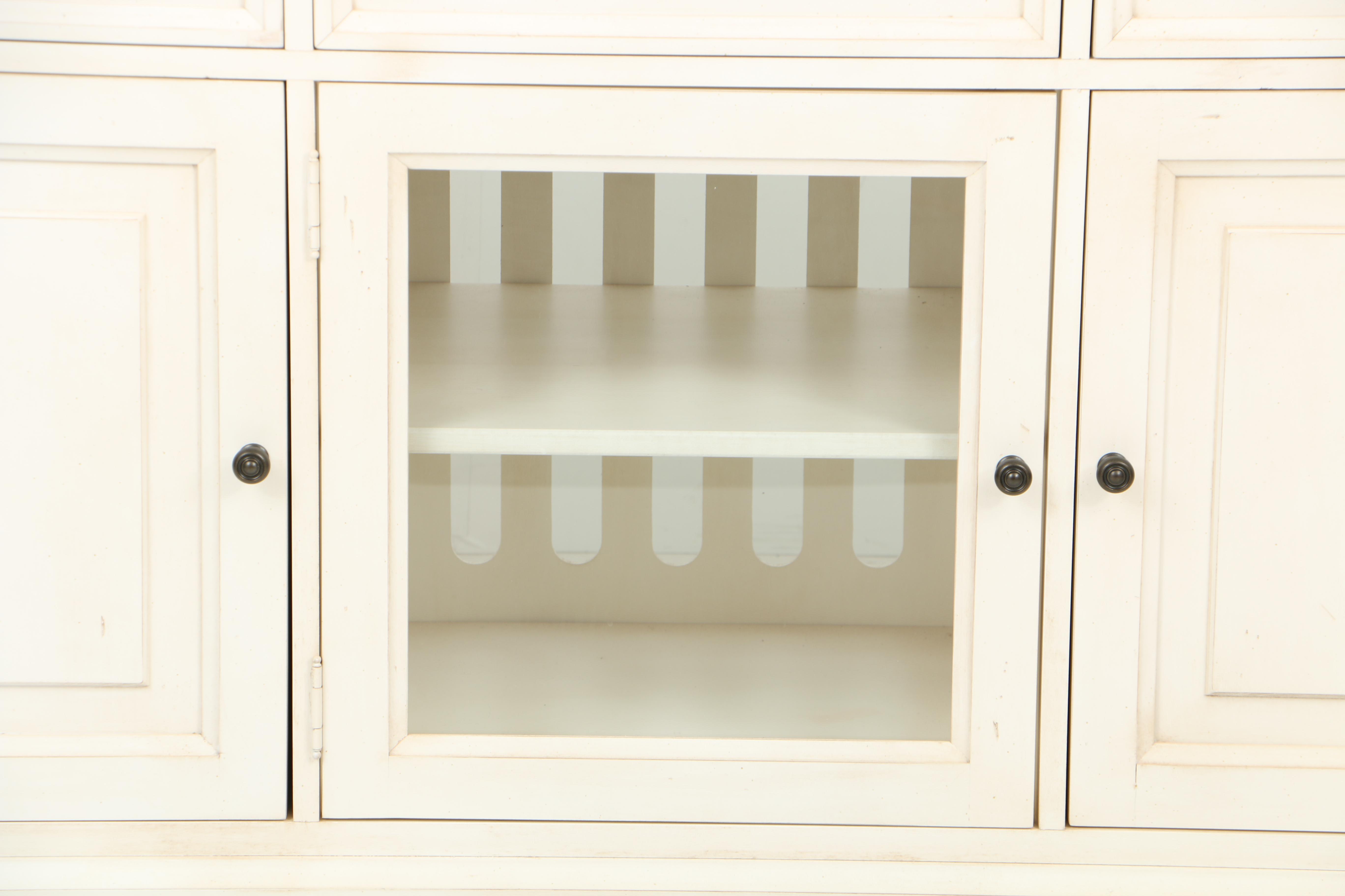 Ethan Allen "Alex" Media Buffet with Glass Door