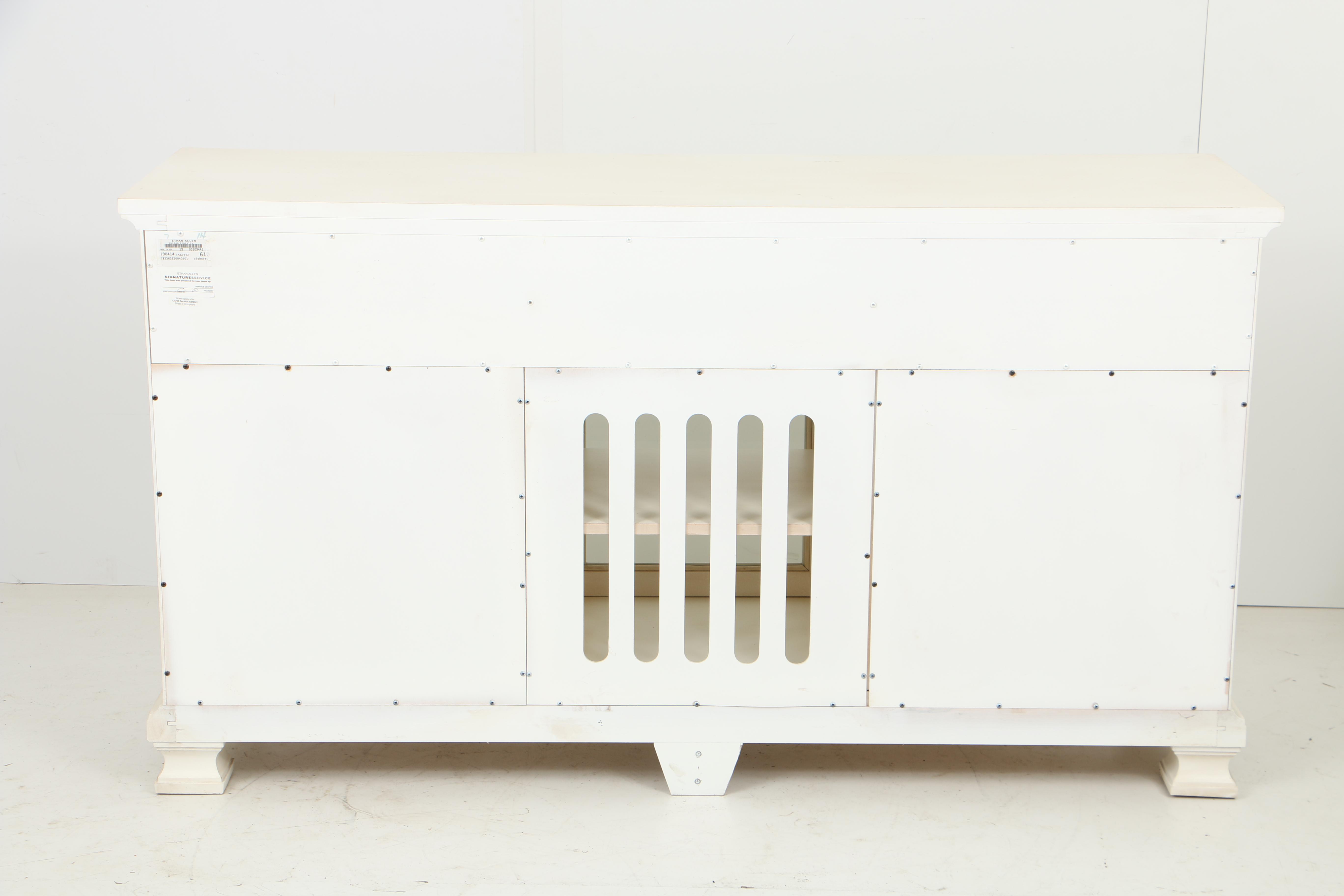 Ethan Allen "Alex" Media Buffet with Glass Door