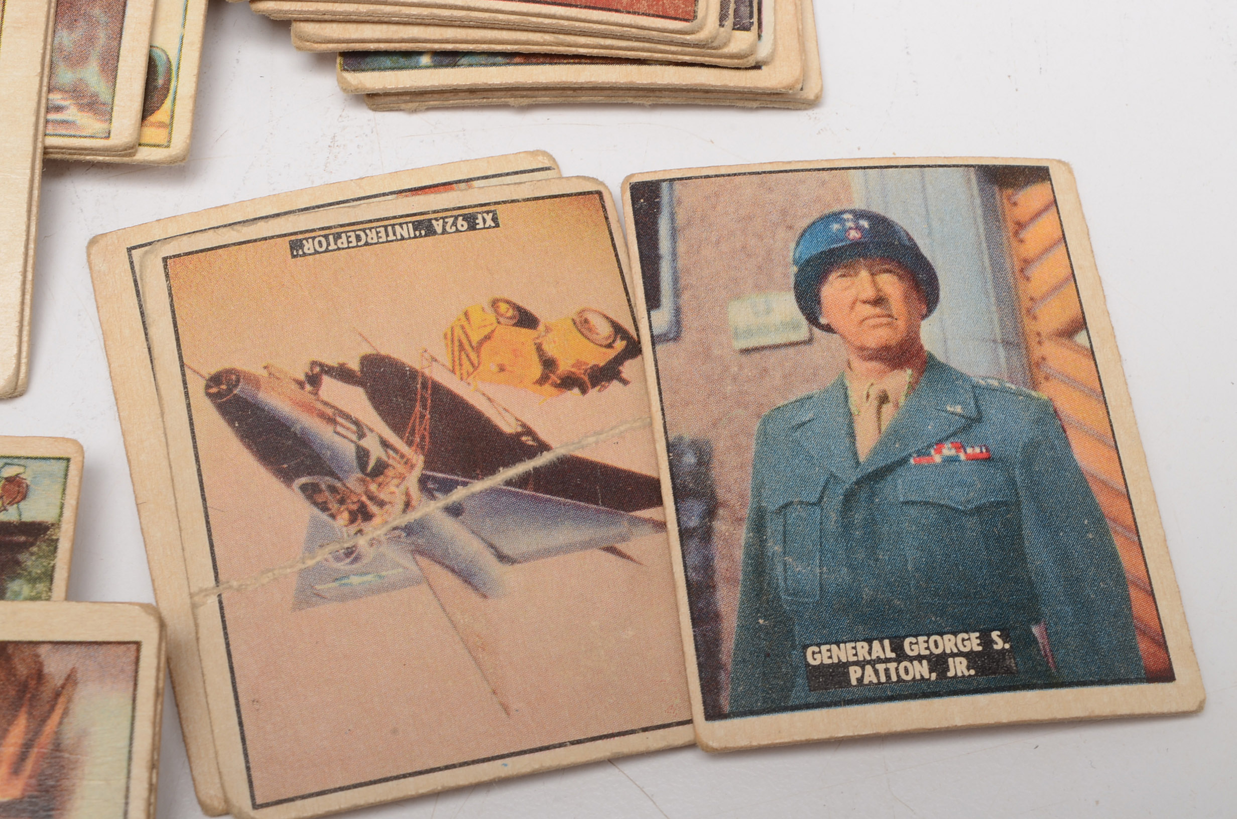 Seventy 1950 "Freedom's War Topps Military Trading Cards