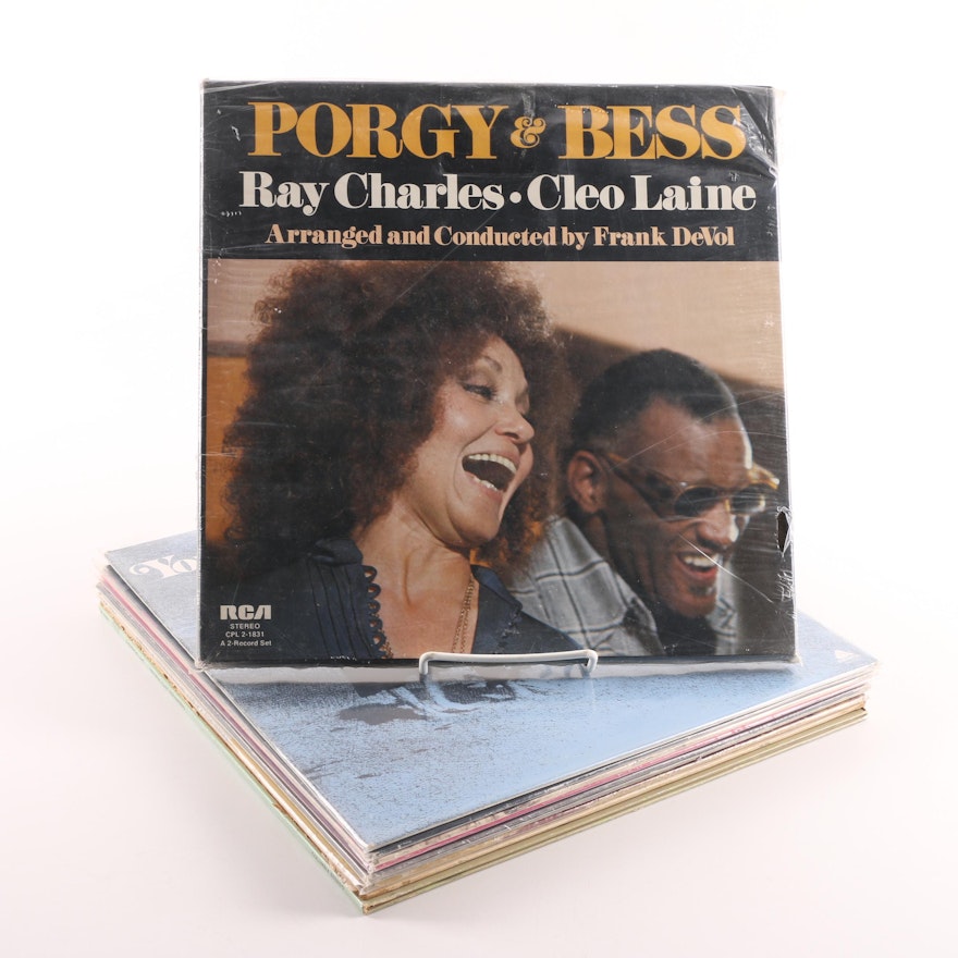 Musical Soundtrack Records Including "A Chorus Line," "Porgy and Bess"