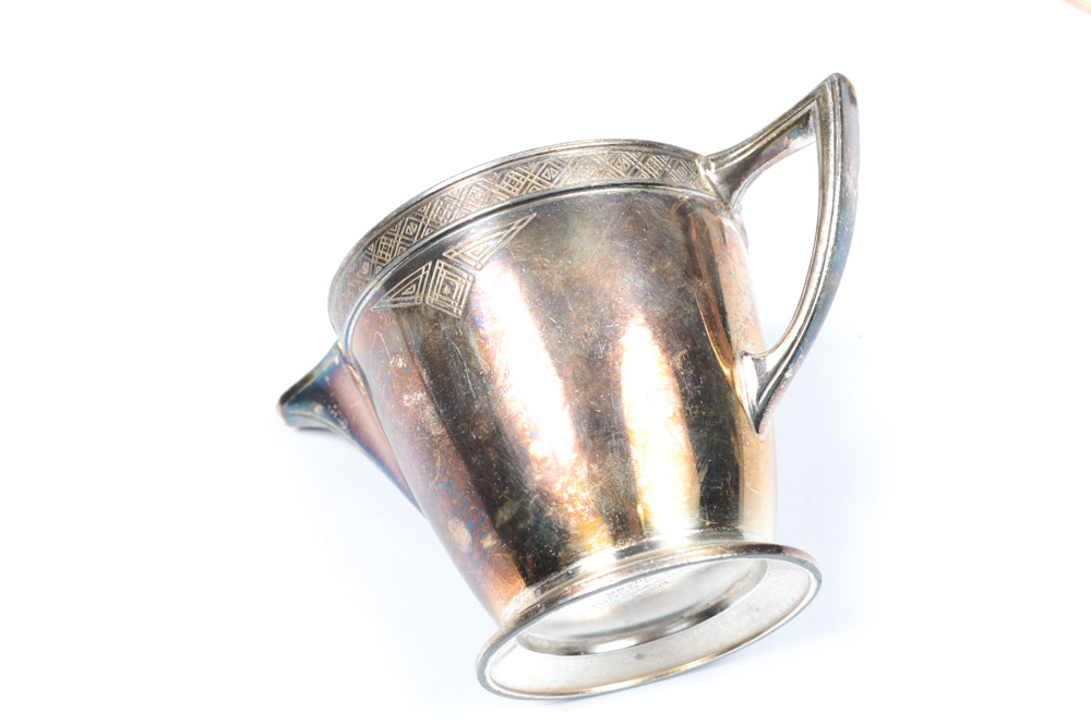 Oneida "Skyline" Silver Plate Tea Service