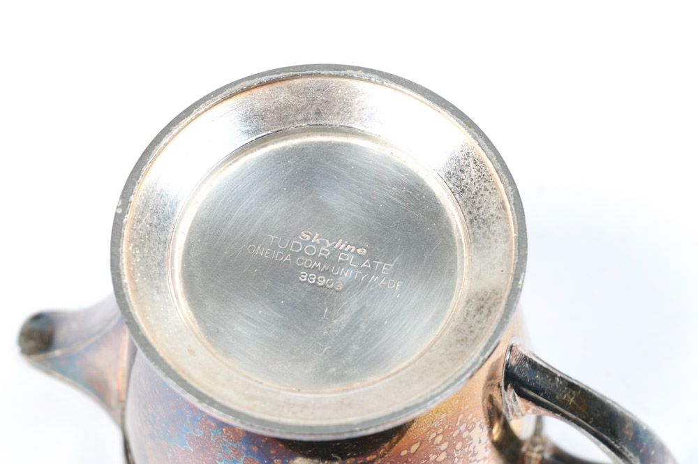 Oneida "Skyline" Silver Plate Tea Service