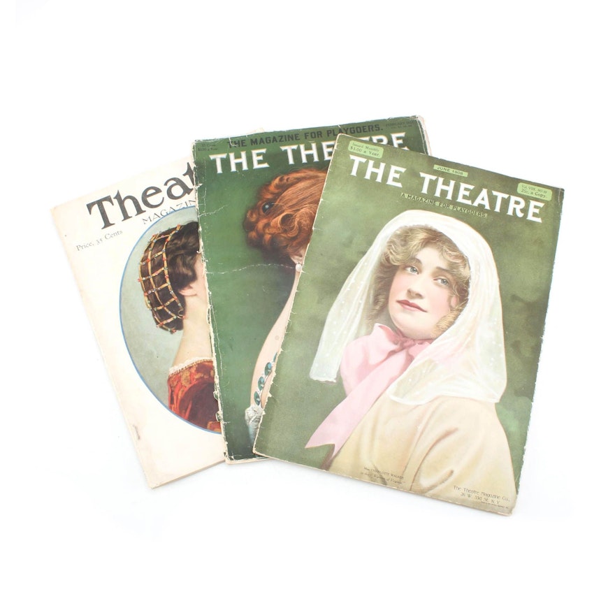 Early 1900s "The Theatre" and "Theatre Magazine"