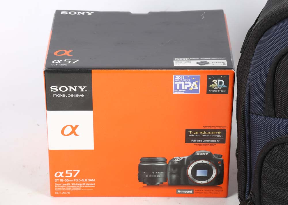 Sony A 57 DSLR Camera