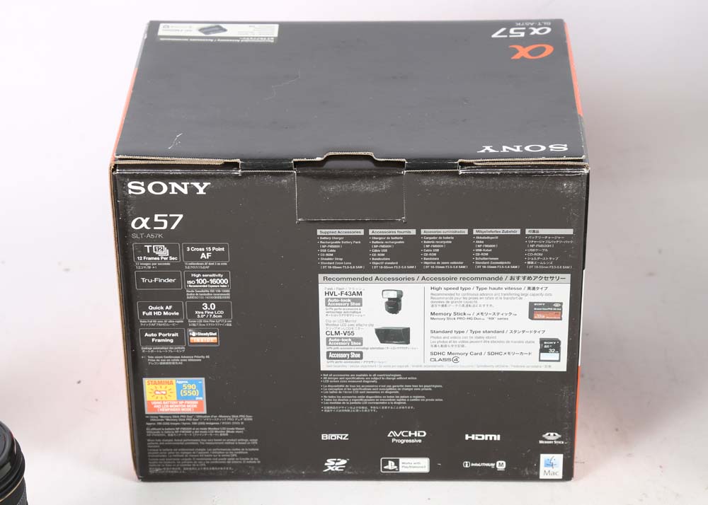 Sony A 57 DSLR Camera