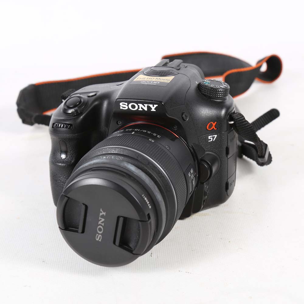 Sony A 57 DSLR Camera