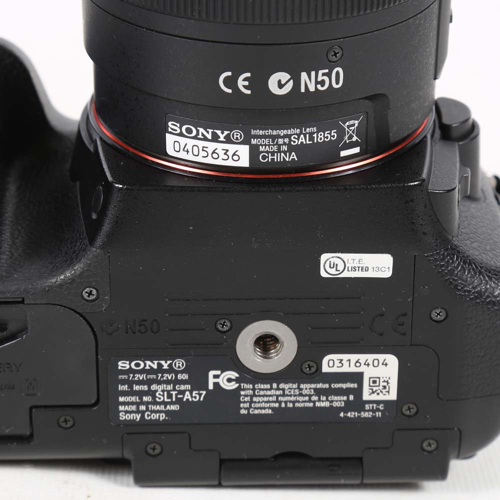 Sony A 57 DSLR Camera