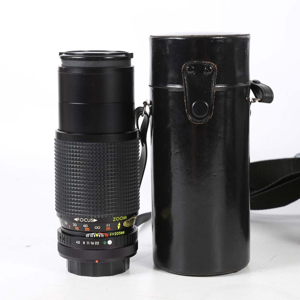 Canon AE-1 Manual Camera and Accessories