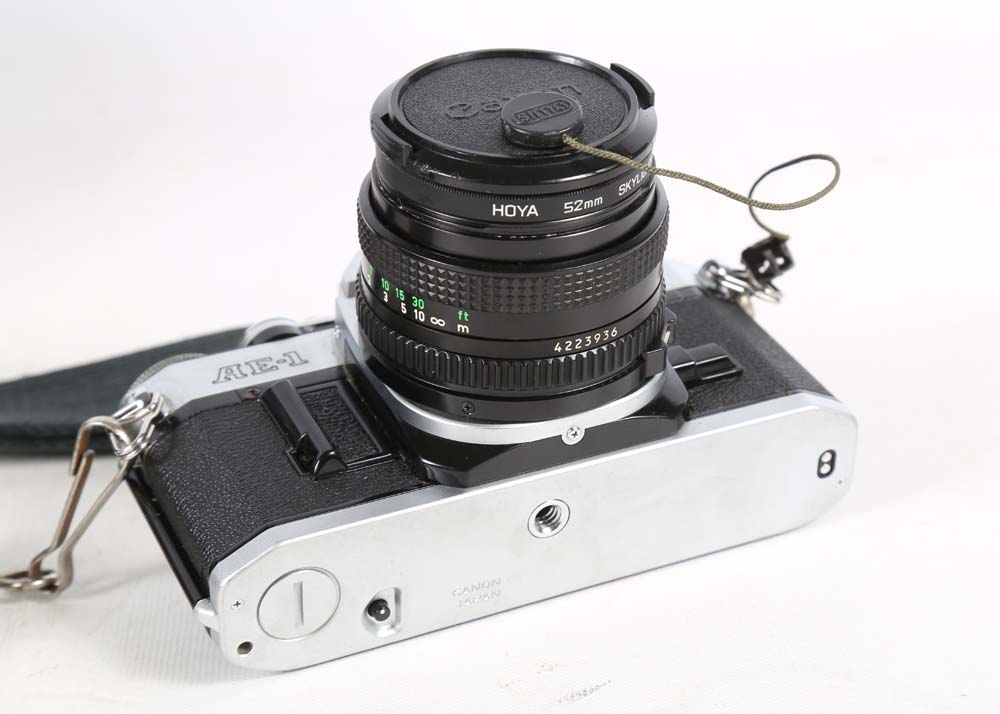 Canon AE-1 Manual Camera and Accessories