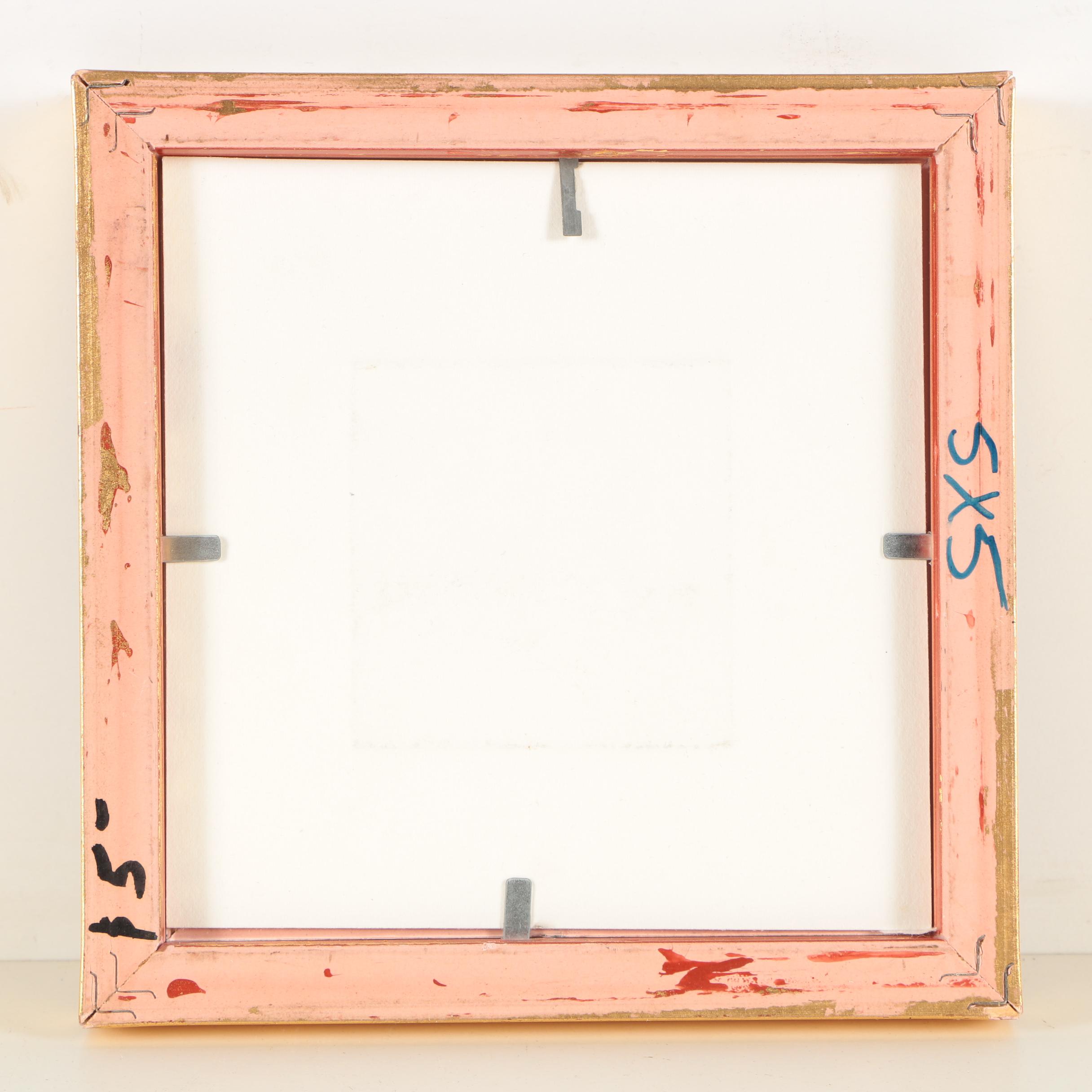 Field Limited Edition Hand Colored Etching "Terrier"