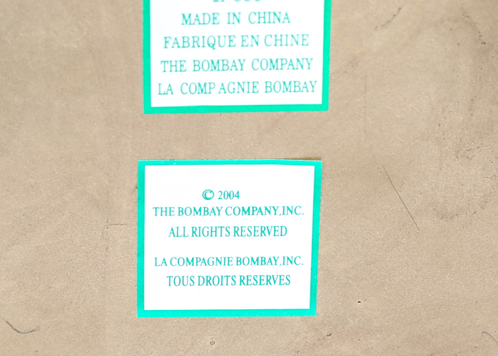 Collection of Decorative Boxes Including Bombay Company