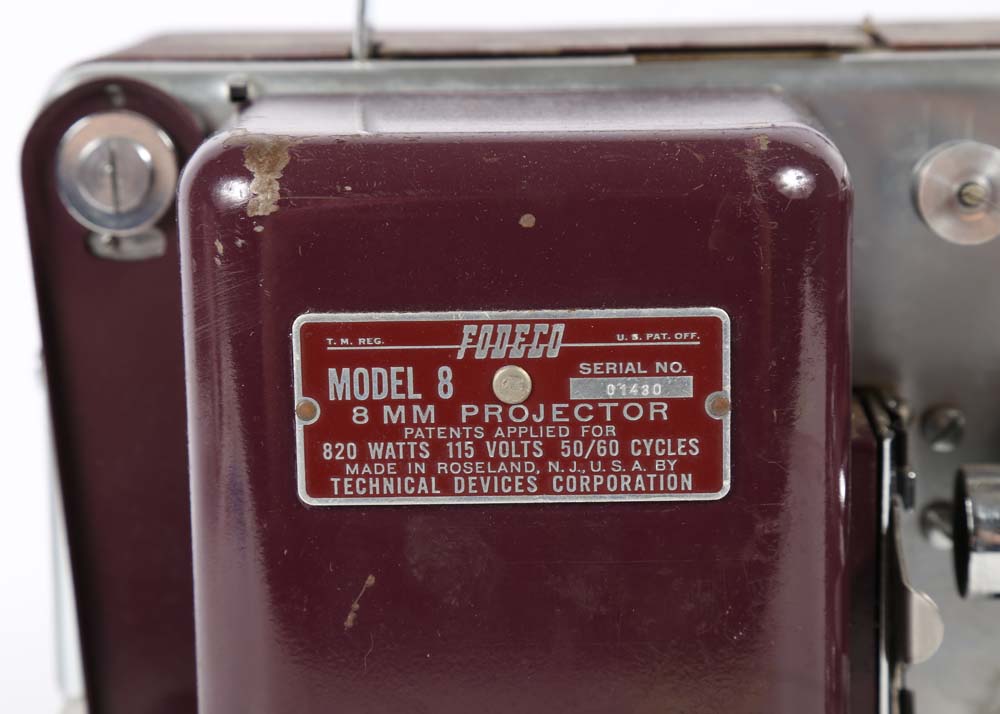 Vintage Fodeco 8mm Projector