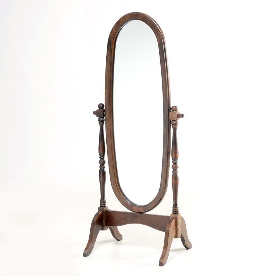 Pine Cheval Mirror