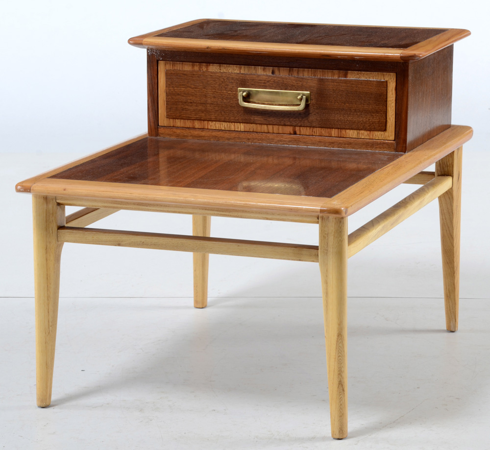 Mid Century Modern Lane Cameo Step Table