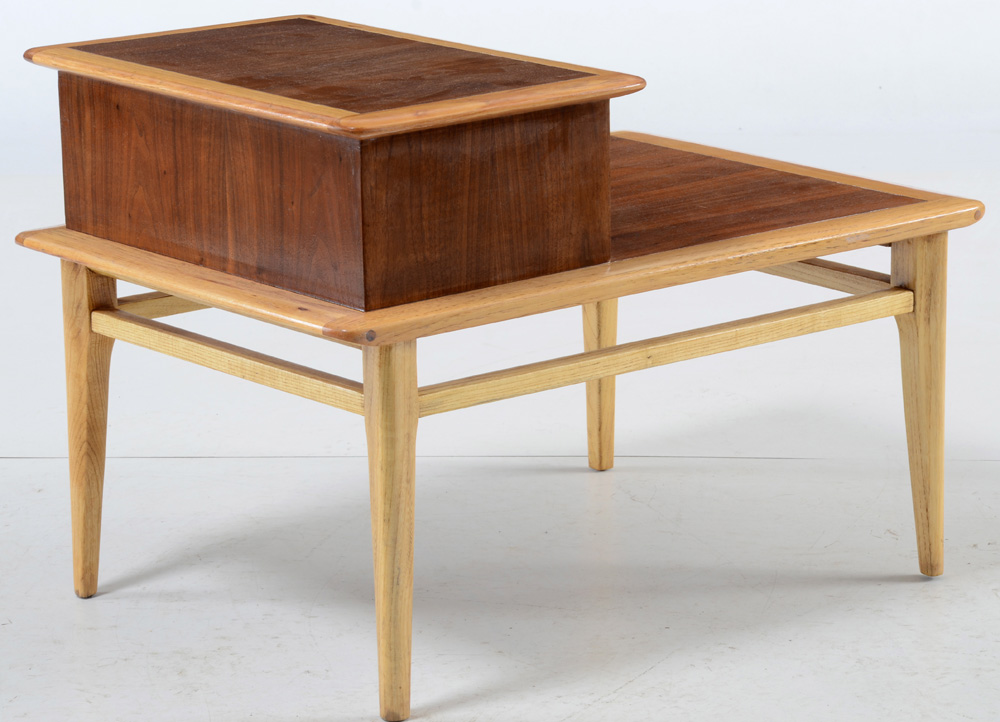 Mid Century Modern Lane Cameo Step Table
