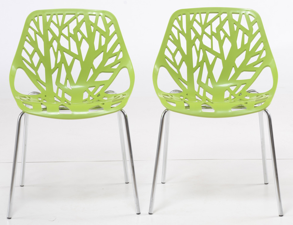 Pair of Contemporary Modern Chairs