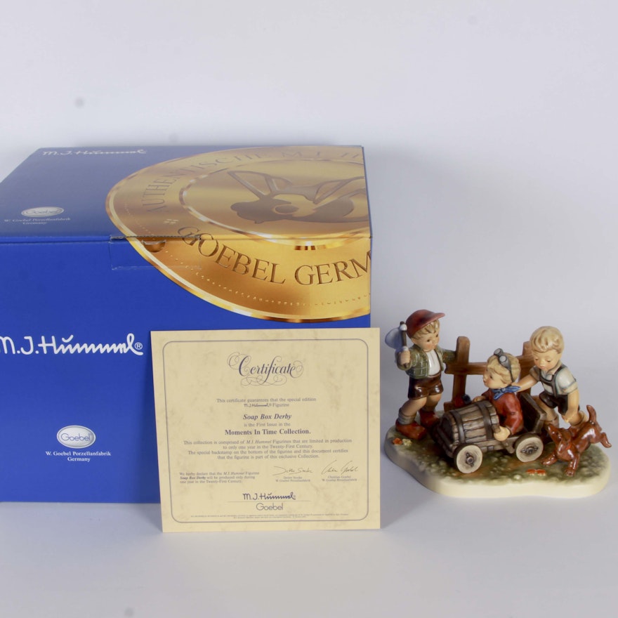 Goebel Figurine"Soap Box Derby"