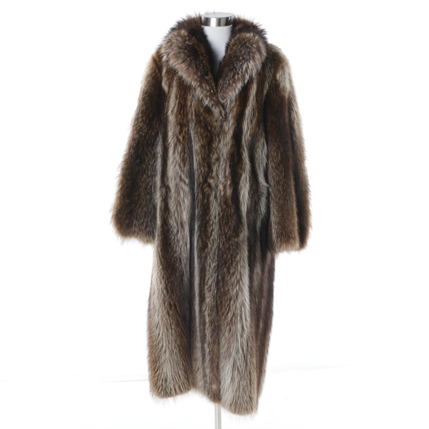 Alexandor's Furs of Montreal Raccoon Fur Coat