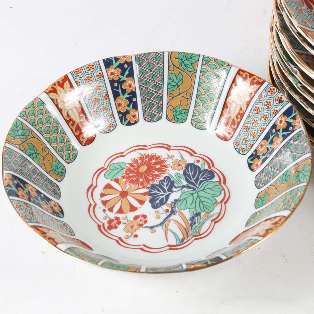 Japanese Imari Style Dinnerware