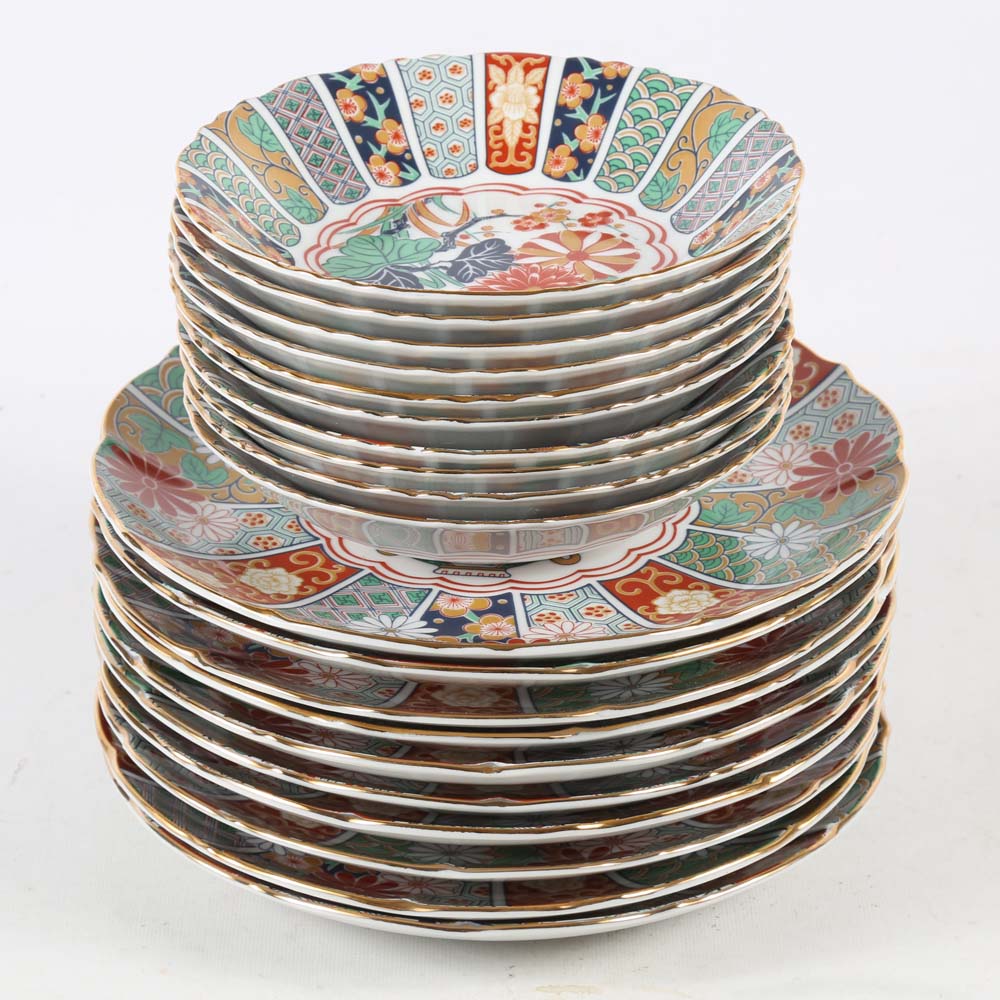 Japanese Imari Style Dinnerware