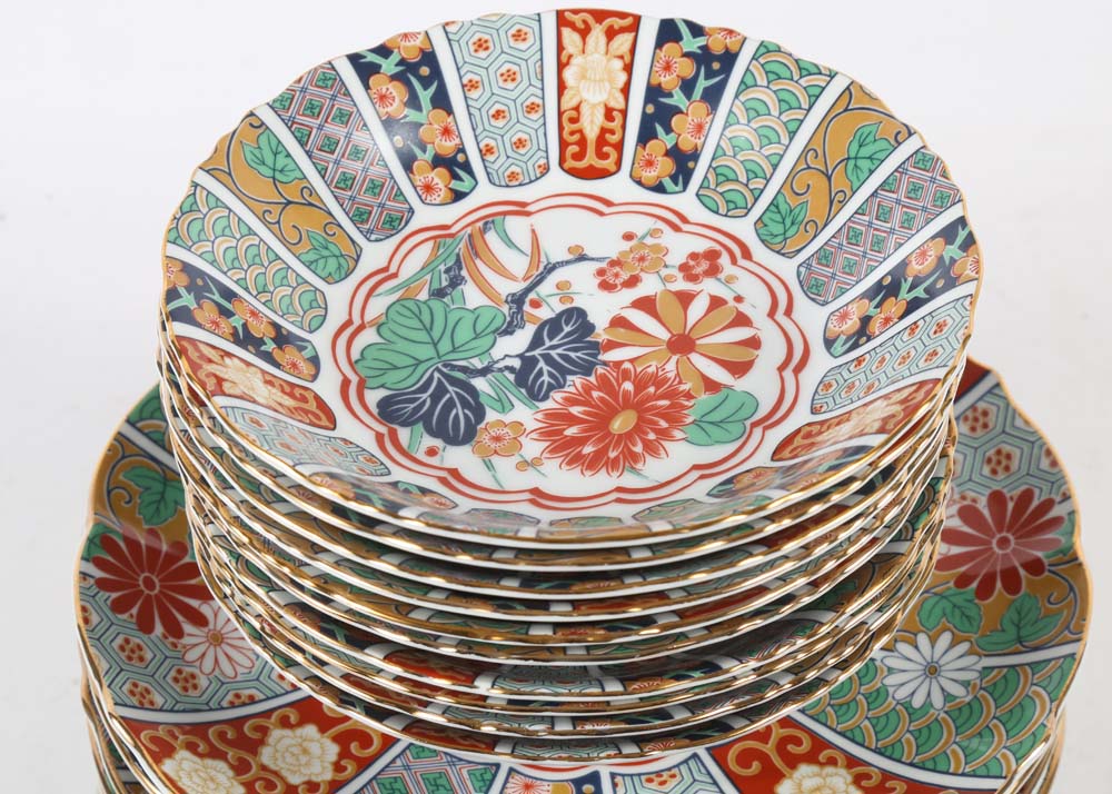 Japanese Imari Style Dinnerware