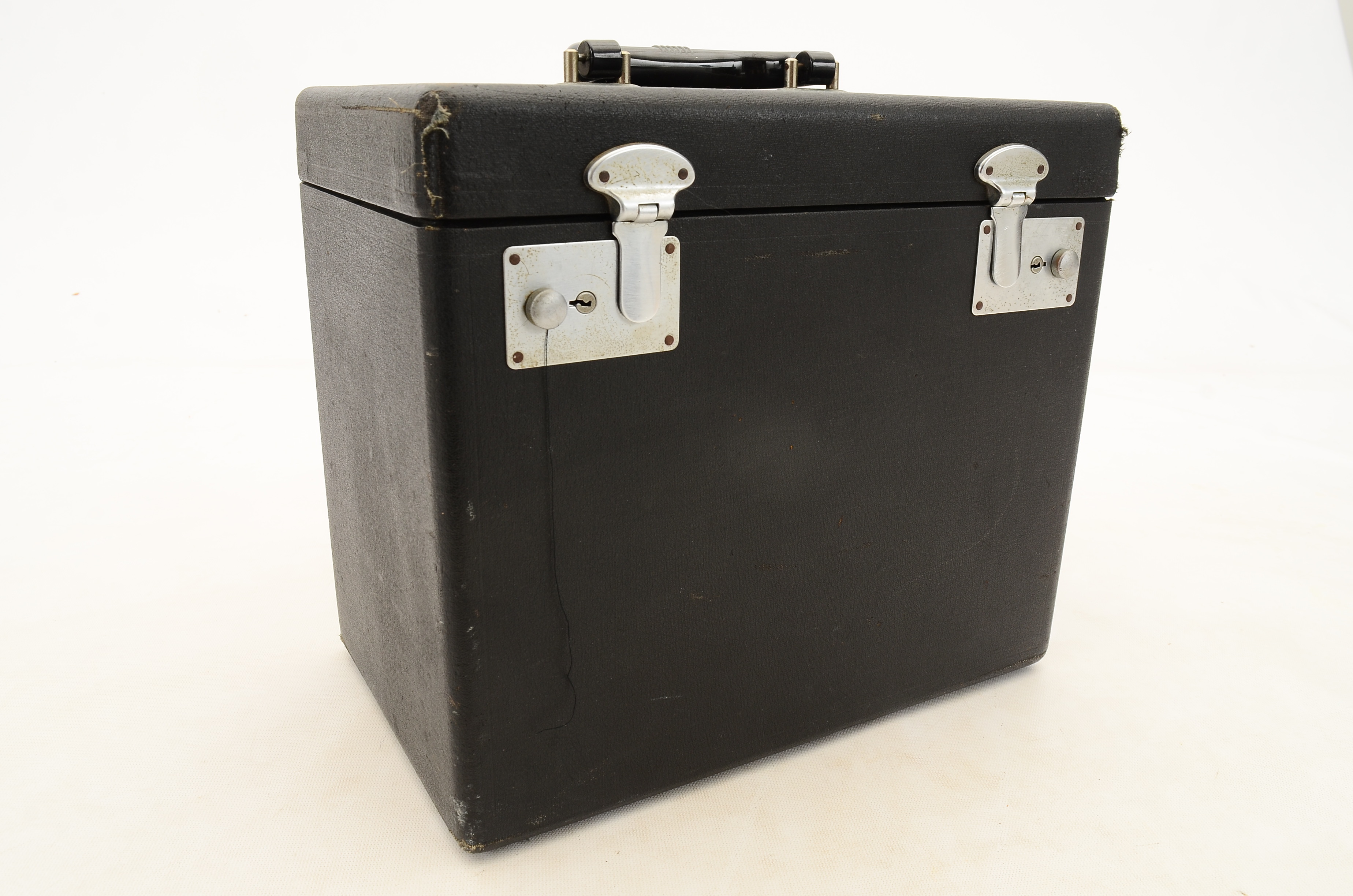 Vintage Portable Electric Singer Sewing Machine, Model 221-1