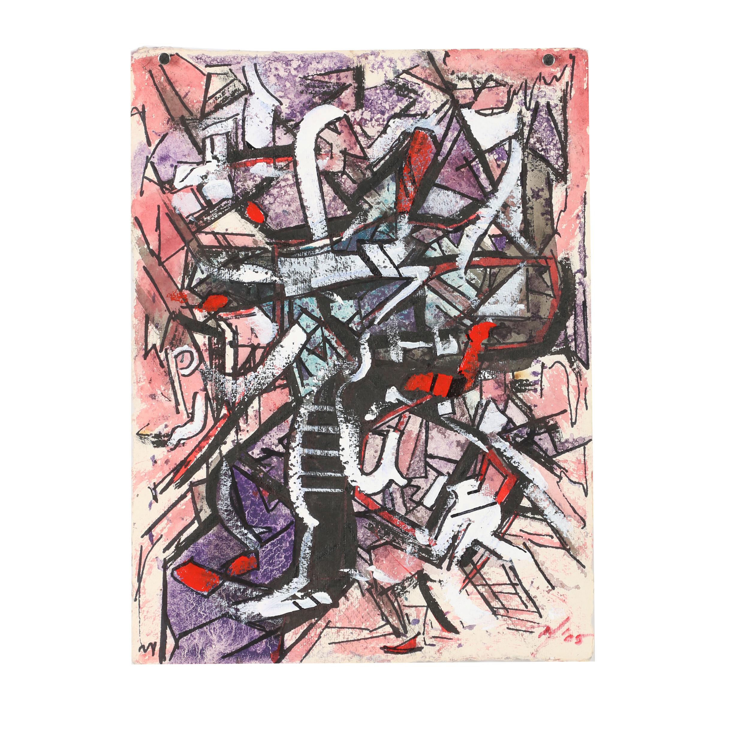 Ricardo Morin Watercolor Painting "Revelations #8"